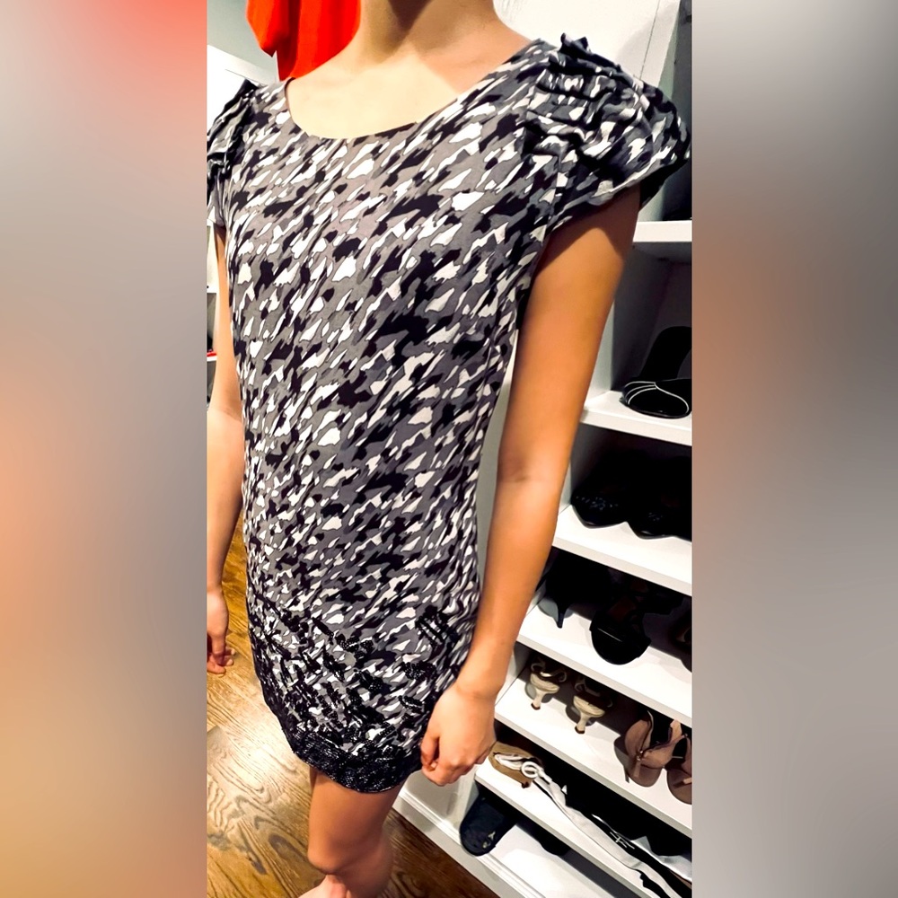 Scoop neck Sequins Mini Dress by Hype